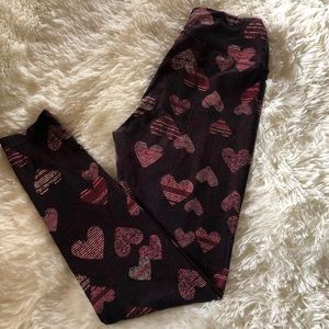 LuLaRoe Heart Leggings